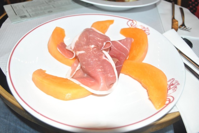 italian ham and melon